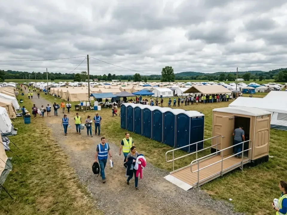 disaster-relief-camp-restrooms-010 — frequently asked questions, Dumpster & Portable Bathrooms Rental in Oakton, VA